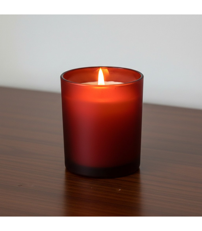 FRASCO CILINDRICO MARRON 200ML 8.4x7CM