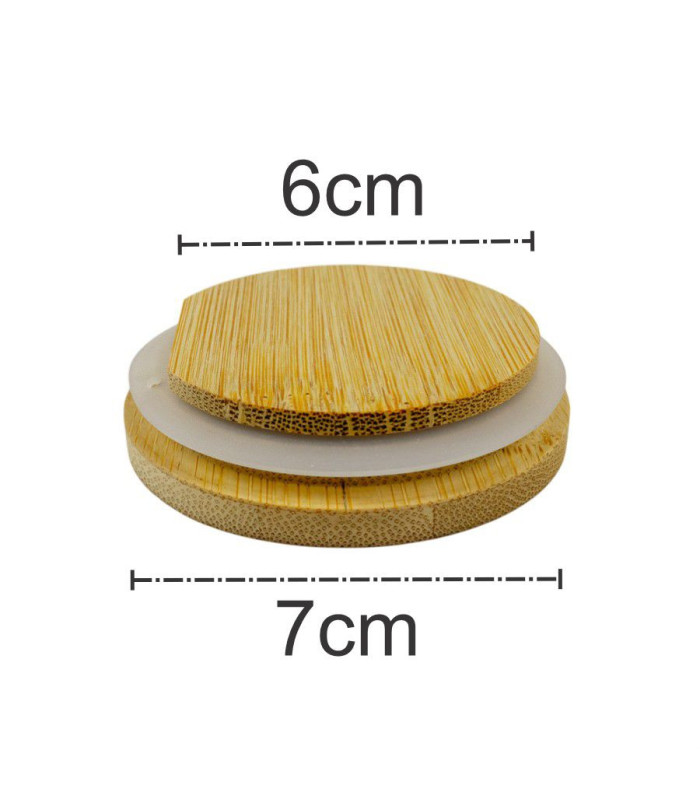 TAPA MADERA BAMBU 7CM