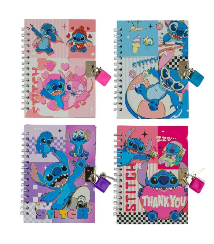 DIARIO PERSONAL CON CANDADO A6