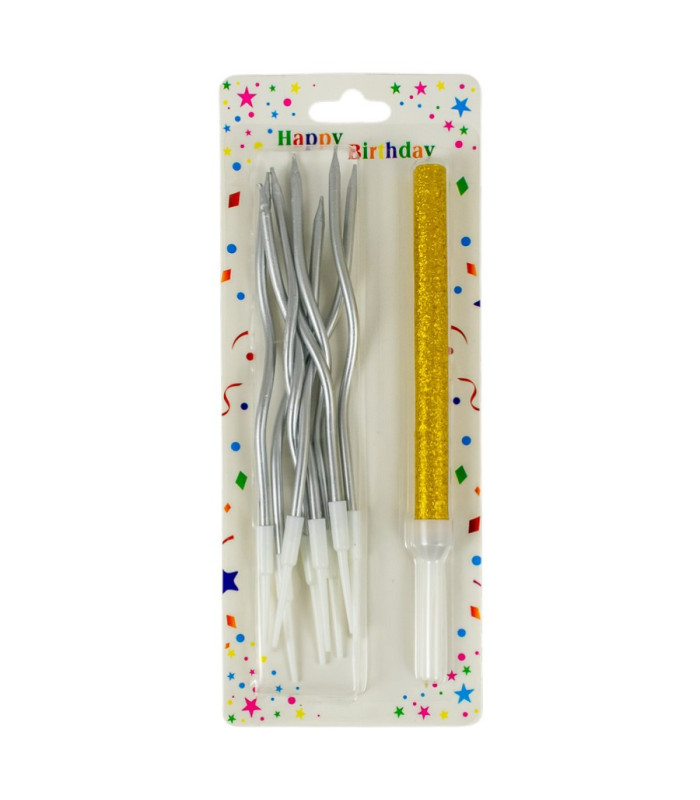 Vela incurvada con véngala 9pcs