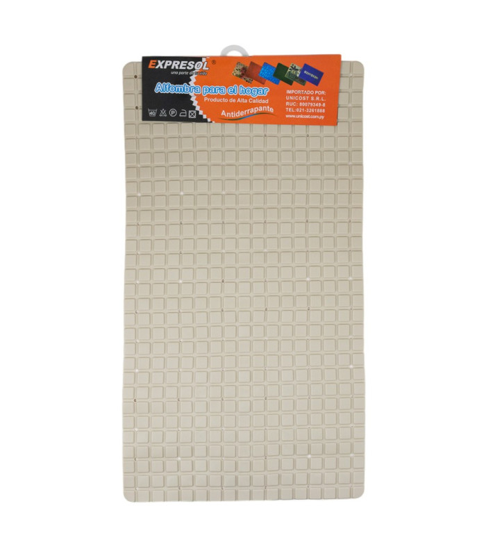 ALFOMBRA GOMA CUADRITO 67x36CM