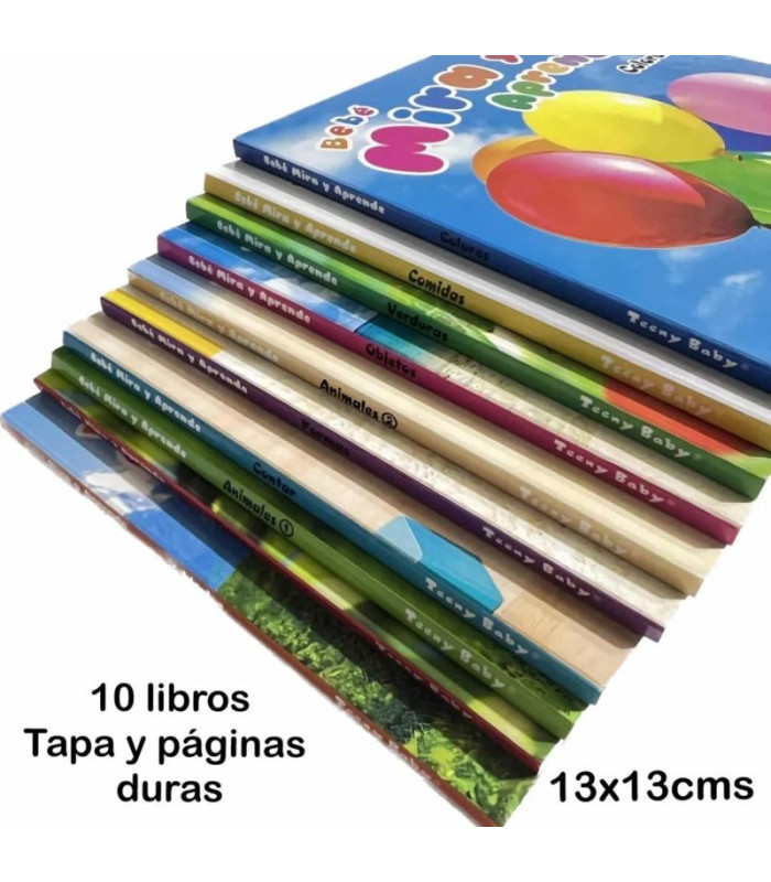 Libro de aprendizaje para bebe
