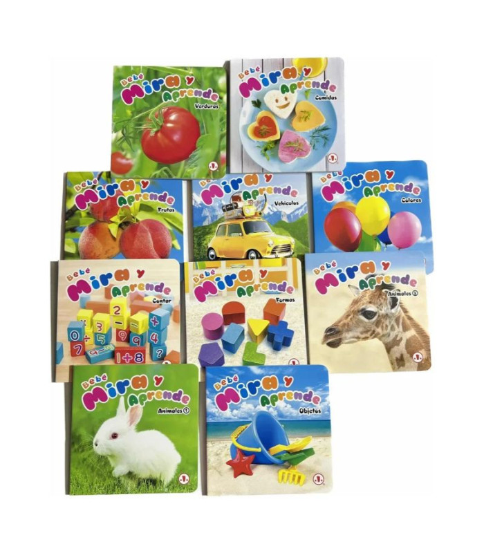 Libro de aprendizaje para bebe