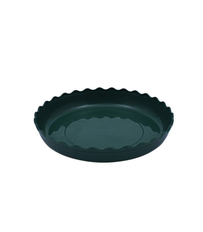 Base de plantera verde 14cm