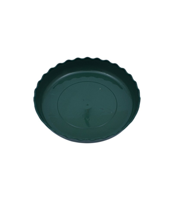 Base de plantera verde 14cm