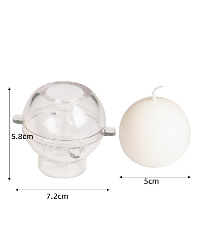 Molde acrílico esfera 5.8cm