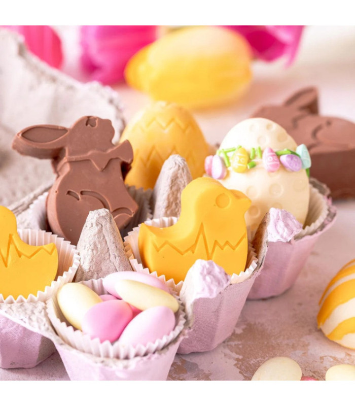 Molde de silicona diseño pascua