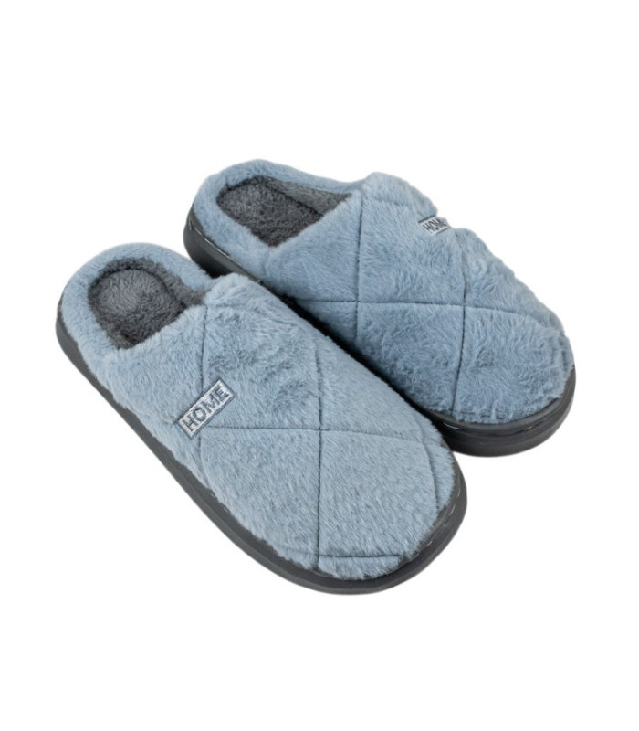 PANTUFLA P/ ADULTO HOME CON RAYA