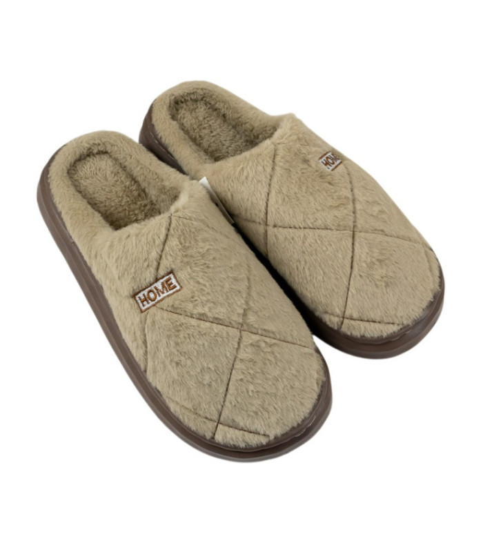 PANTUFLA P/ ADULTO HOME CON RAYA