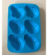MOLDE SILICONA HUEVO PASCUA 6 DIVISIONES