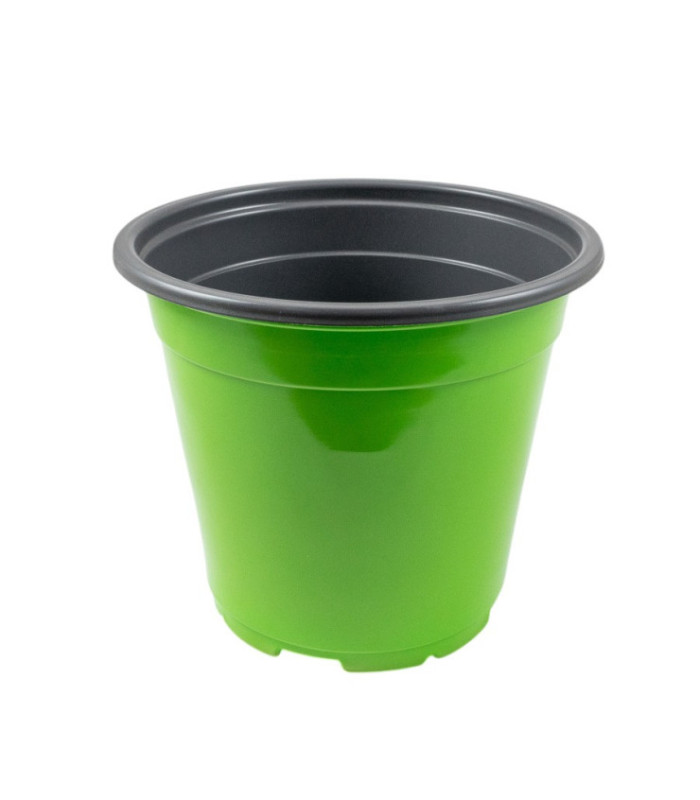 PLANTERA COLOR VERDE 16x14CM