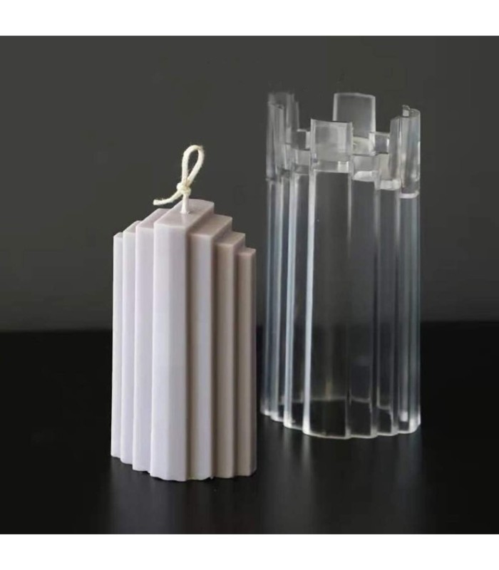 Molde acrílico ovalado 13.5x6.7cm