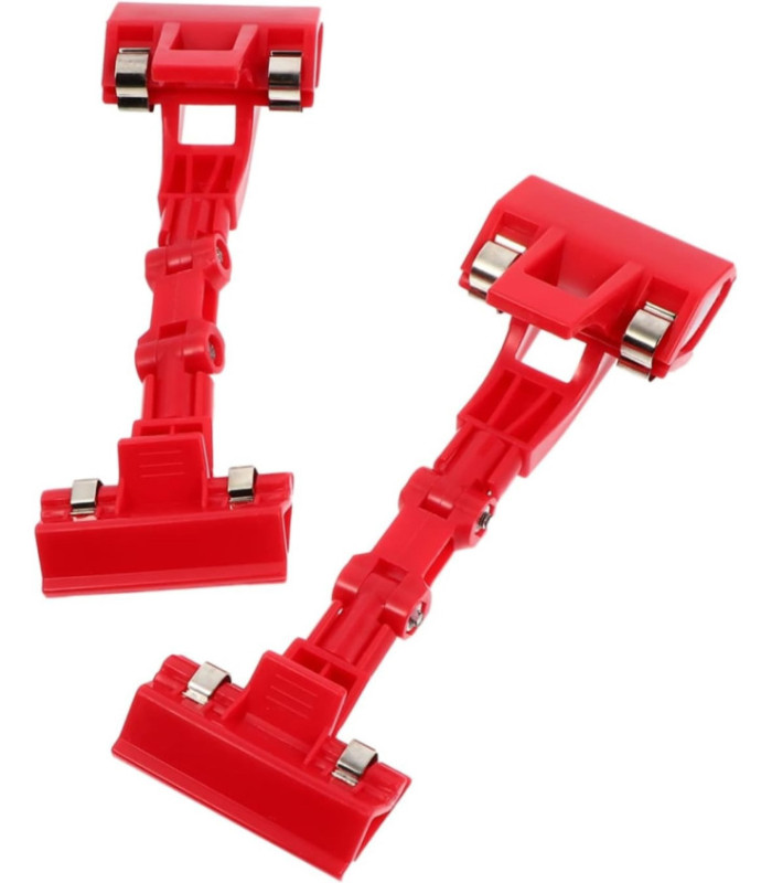 PORTA PRECIO DOBLE PINZA MULTIUSO 18CM