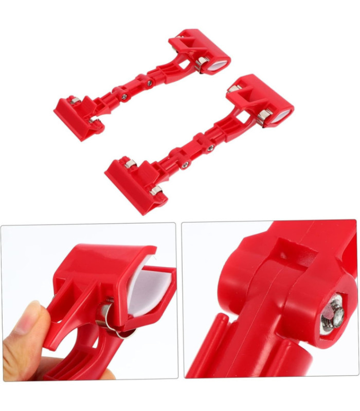 PORTA PRECIO DOBLE PINZA MULTIUSO 18CM