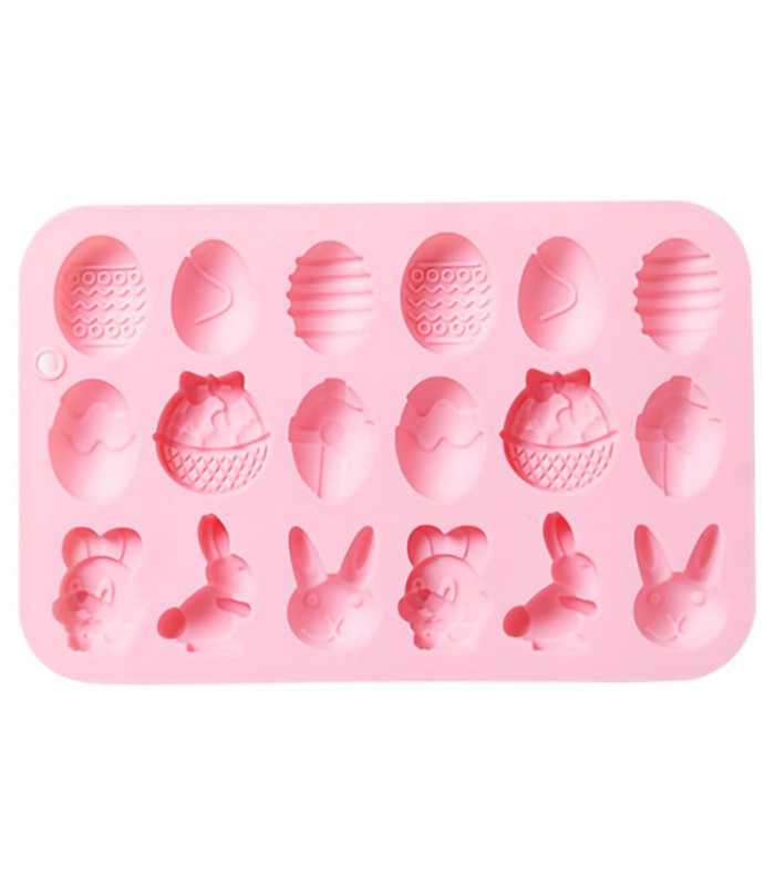 MOLDE DE SILICONA PASCUA 19x12.5CM