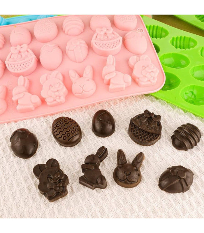 MOLDE DE SILICONA PASCUA 19x12.5CM