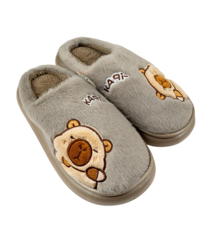 PANTUFLA INFANTIL Y ADULTO CAPYBARA