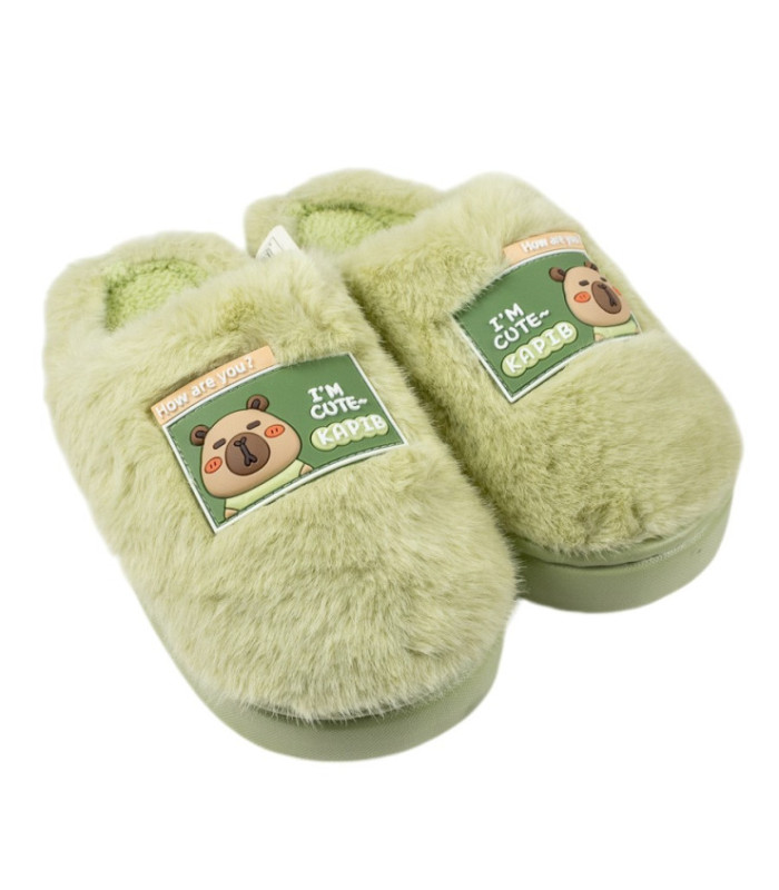 PANTUFLA IAM CUTE CAPYBARA