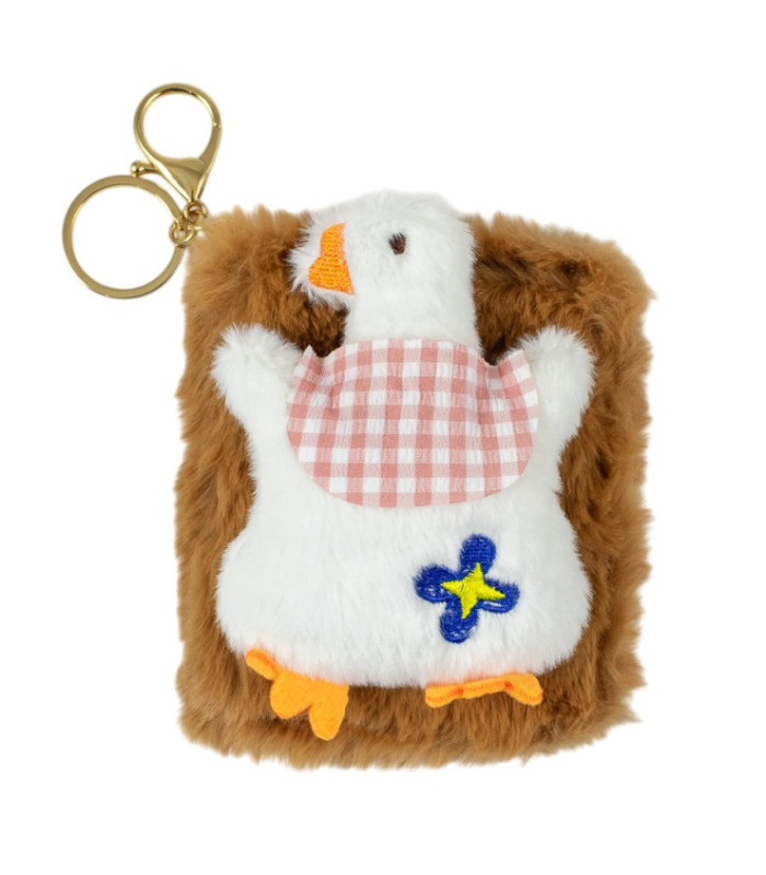 LLAVERO MONEDERO DE PELUCHE