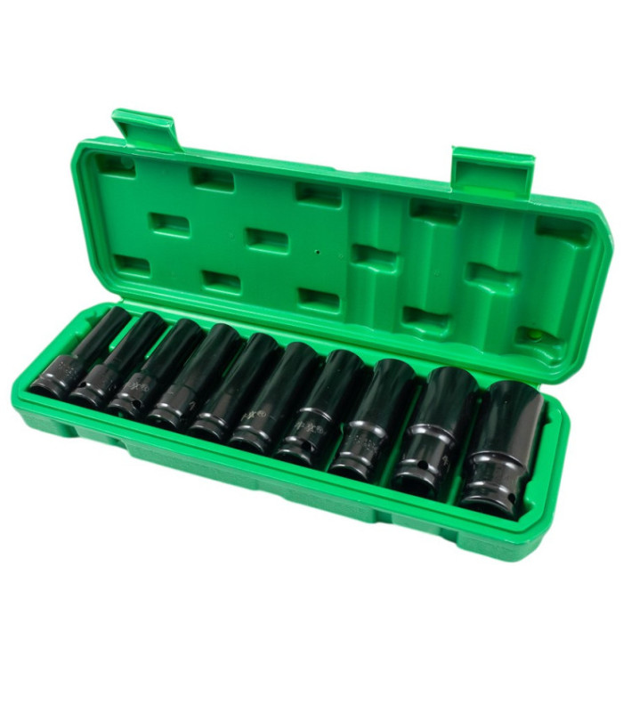 JUEGO TUBO DE IMPACTO PROFUNDO 1/2 4-24MM 10PCS