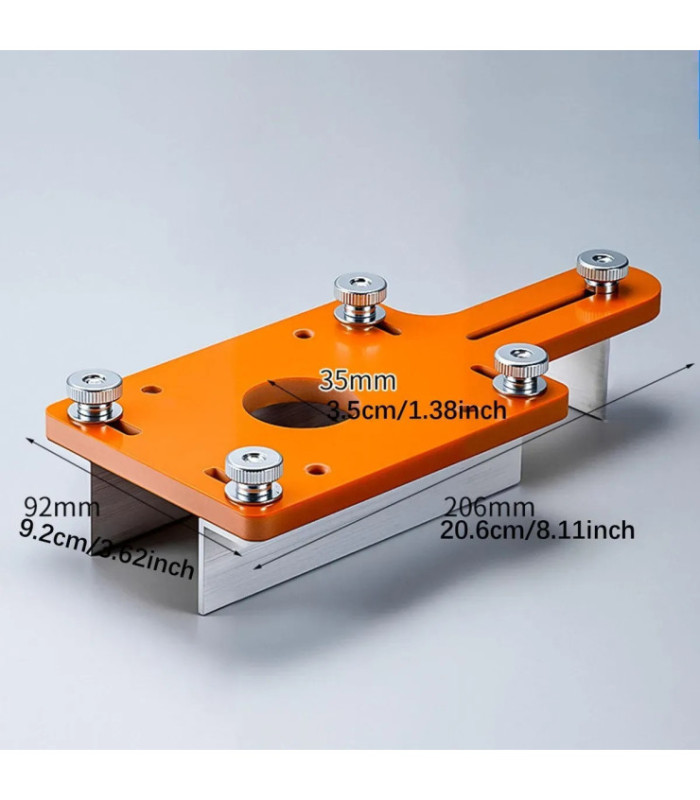 PLANTILLA DE SOPORTE PARA FRESADORA