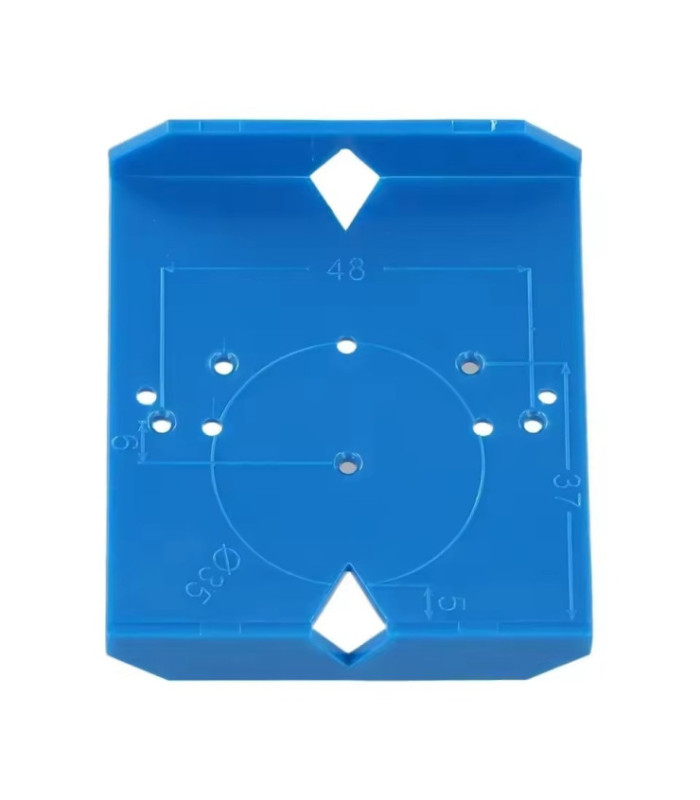 PLANTILLA DE GUIA PARA PERFORACION DE BISAGRA GOLPETE