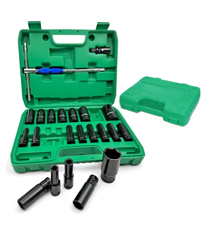 JUEGO TUBO DE IMPACTO 1/2 8-32 78MM 22PCS