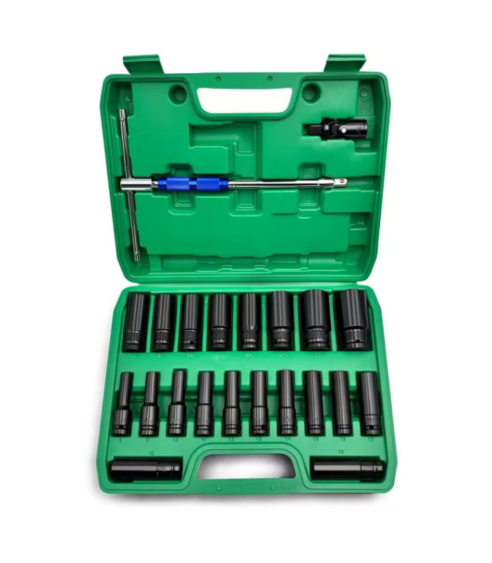 JUEGO TUBO DE IMPACTO 1/2 8-32 78MM 22PCS