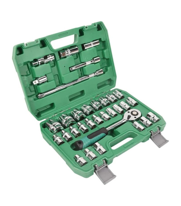 JUEGO LLAVE DE TUBO 1/2 32PC N00835