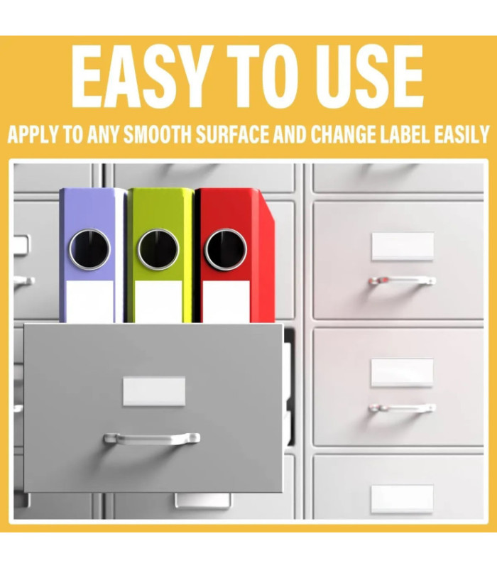 PORTA PRECIO CON ADHESIVO 7.3x3.5CM