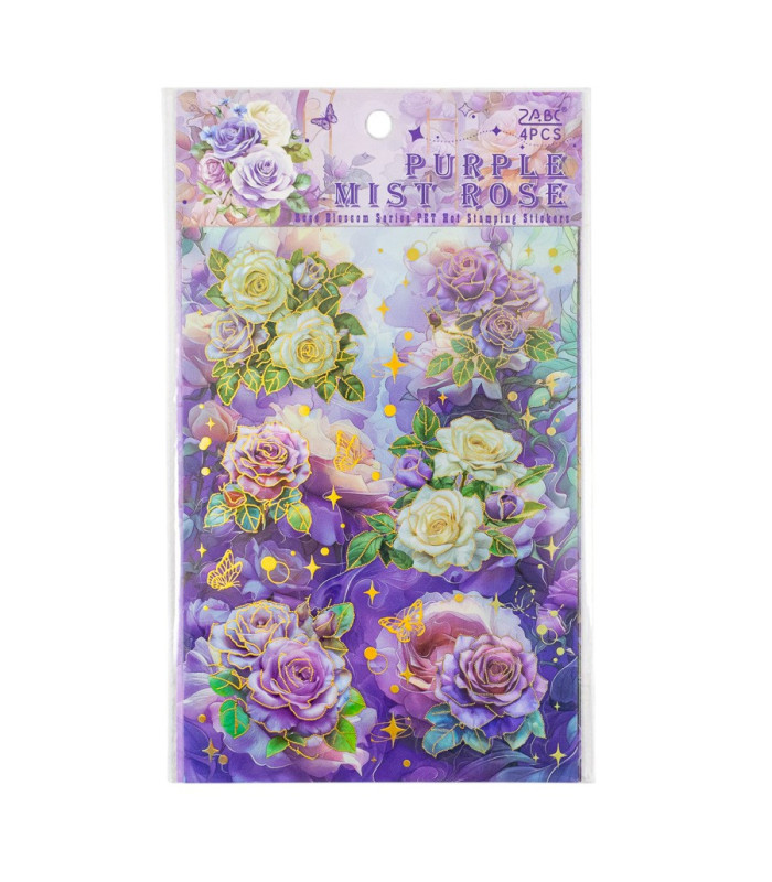 STICKER ROSA COLOR LILA QWHK-6-04