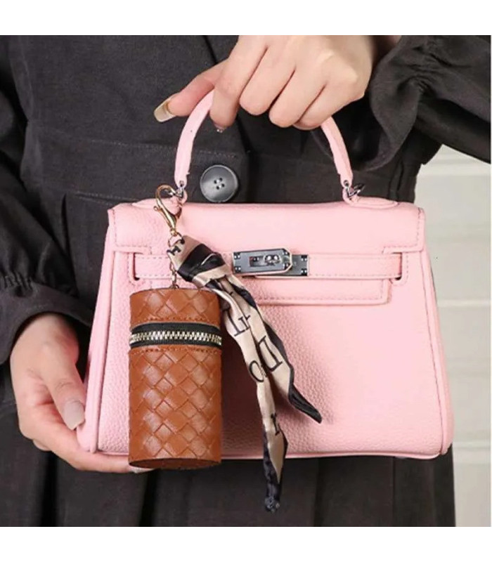 LLAVERO MONEDERO CUERINA