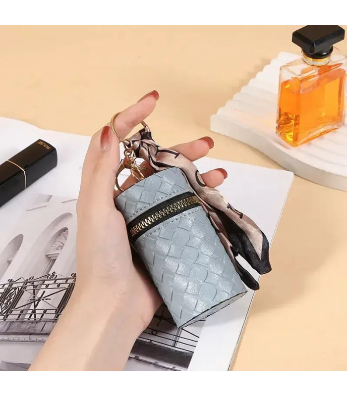 LLAVERO MONEDERO CUERINA