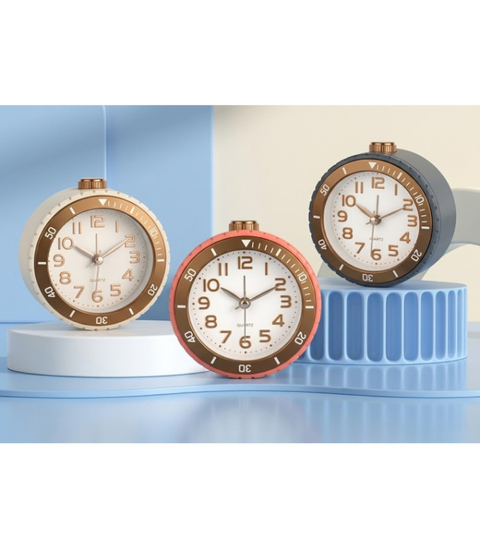 RELOJ DESPERTADOR BORDE COBRE