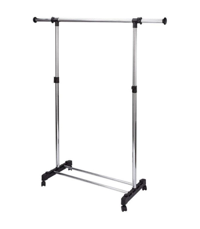ESTANTE COLGADOR UNA FILA P/ ROPA