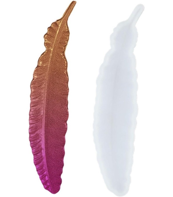 Molde de silicona pluma 16cm