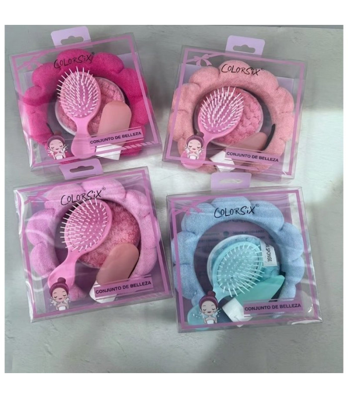SET DE LIMPIEZA FACIAL EN CAJITA 4PCS