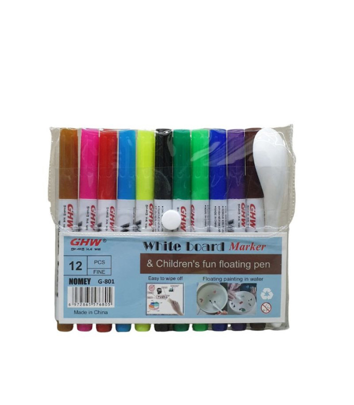 MARCADOR TINTURA FLOTANTE 12PCS