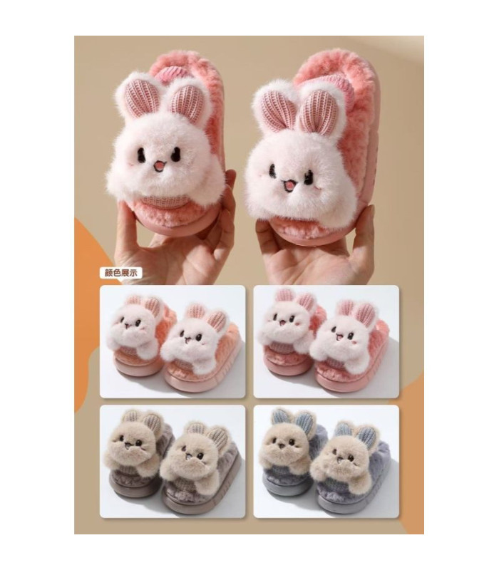 PANTUFLA INFANTIL CONEJO 23-27