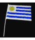 BANDERA URUGUAY P/ MANO 30x45CM