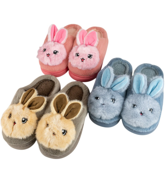 PANTUFLA INFANTIL CONEJO 32-37