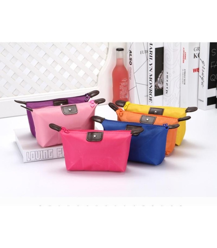 Porta cosmetico de tela