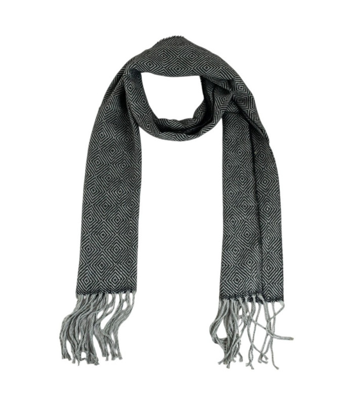 BUFANDA 30x180CM CON FLECO