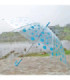 PARAGUA TRANSPARENTE CON MOTAS 72CM