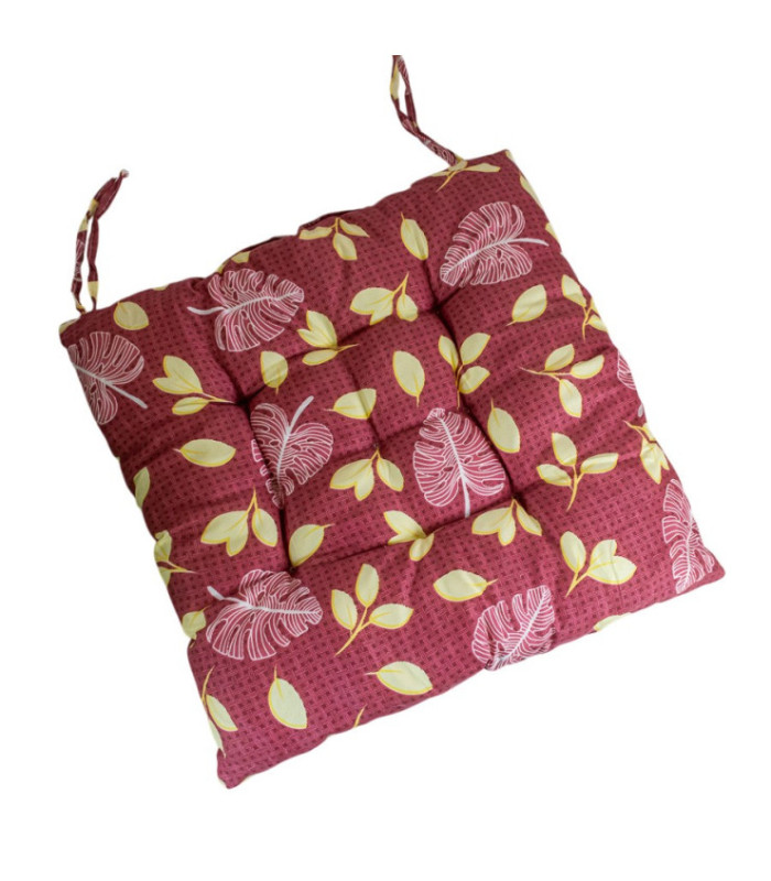 ALMOHADA P/ ASIENTO ESTAMPADO 38x38CM