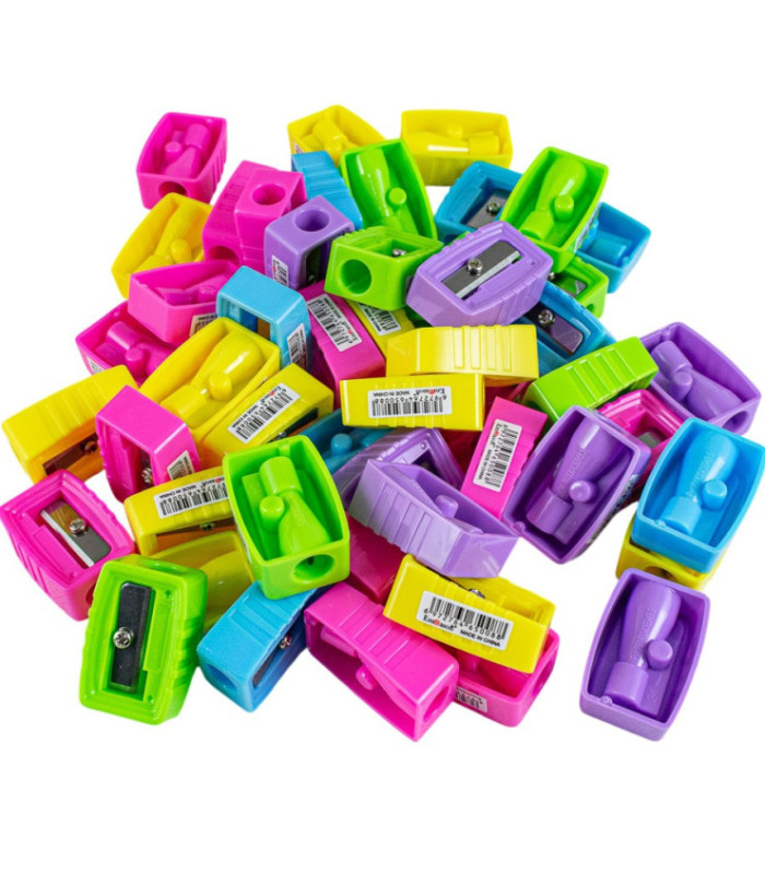 SACAPUNTAS EN FRASCO 70PCS