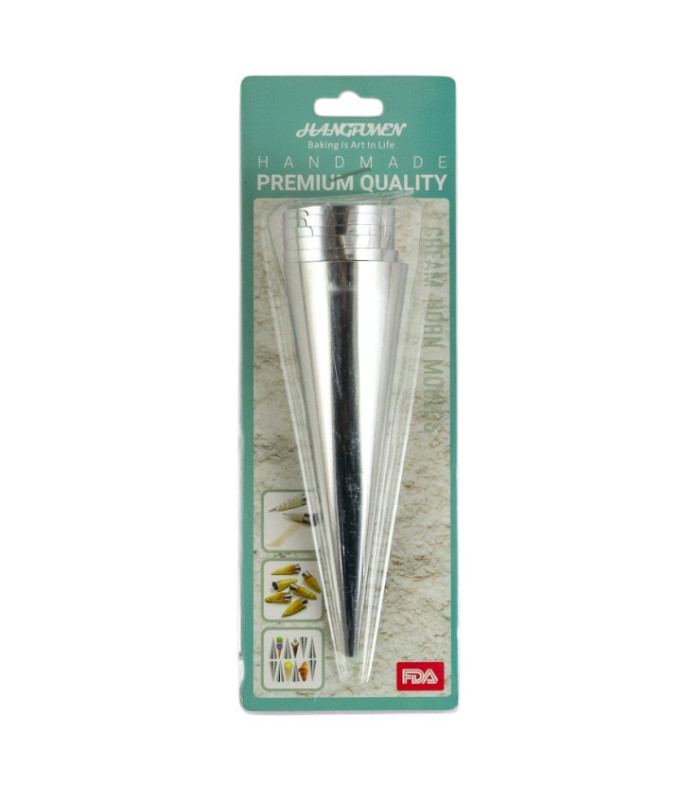 Cono de metal para repostería 6PC