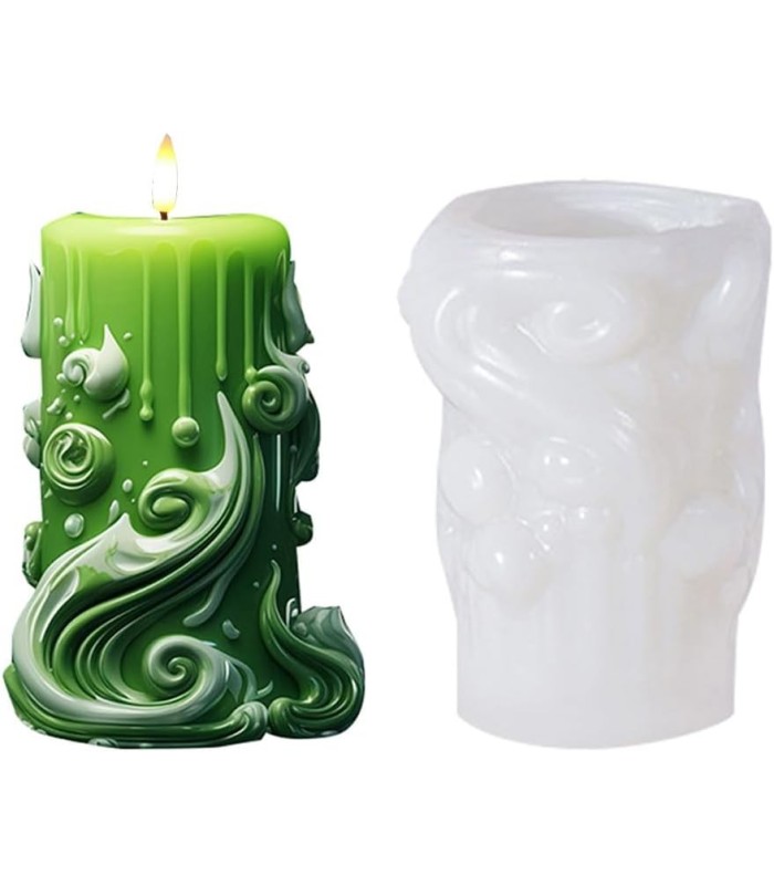 Molde de silicona borde espiral 113x76mm