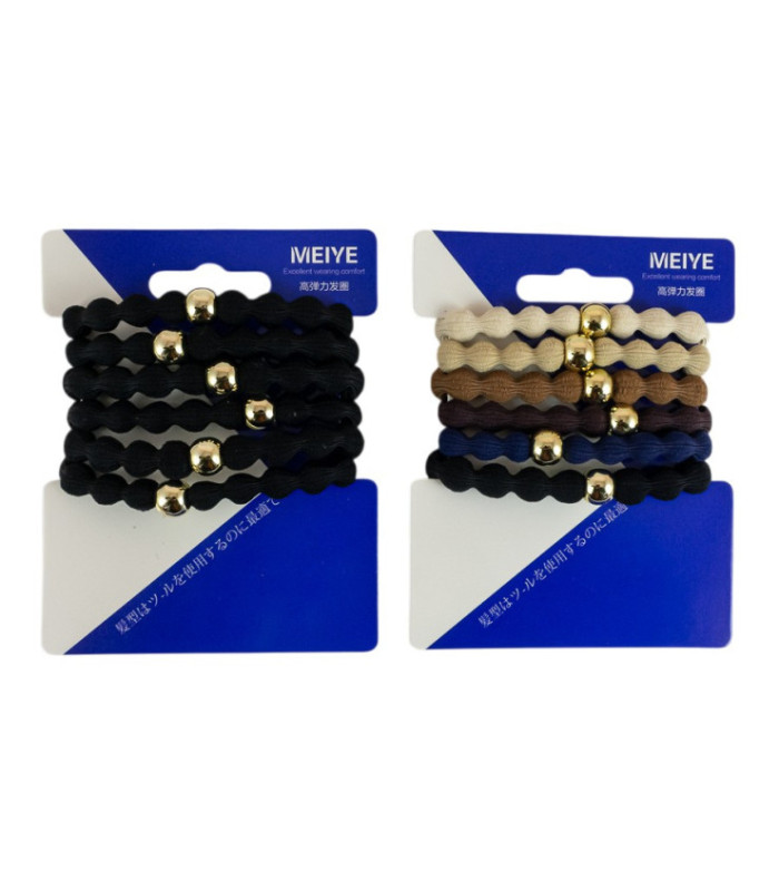 AGOGO CON PERLA DORADA 6PCS