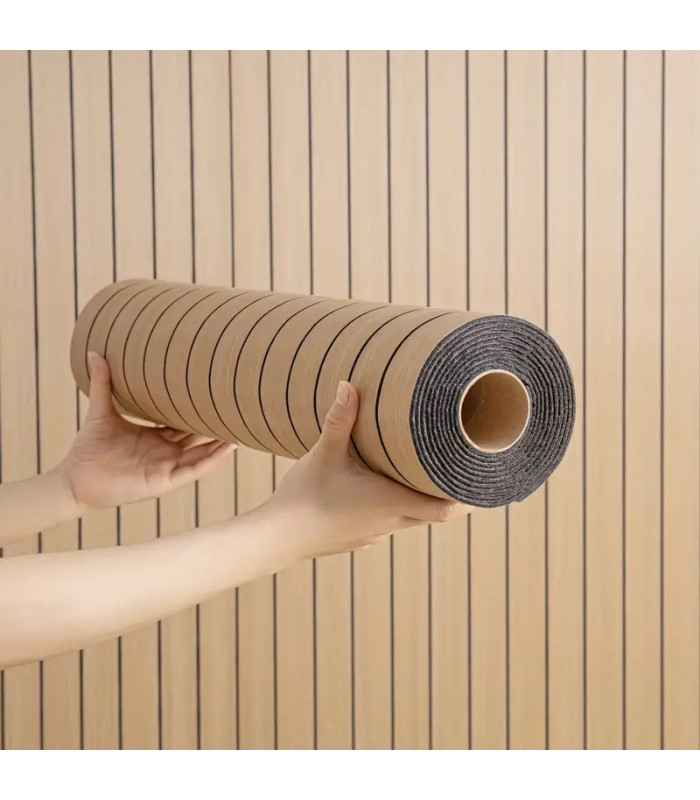 ROLLO ADHESIVO P/ PARED 60CMx3M MARRON